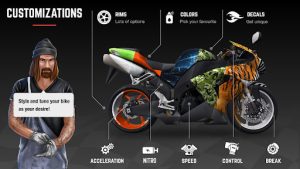 Racing Fever: Moto MOD APK 4