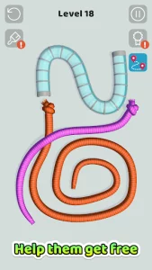 Tangled Snakes MOD APK 2